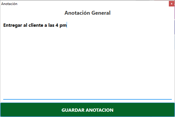 anotacion